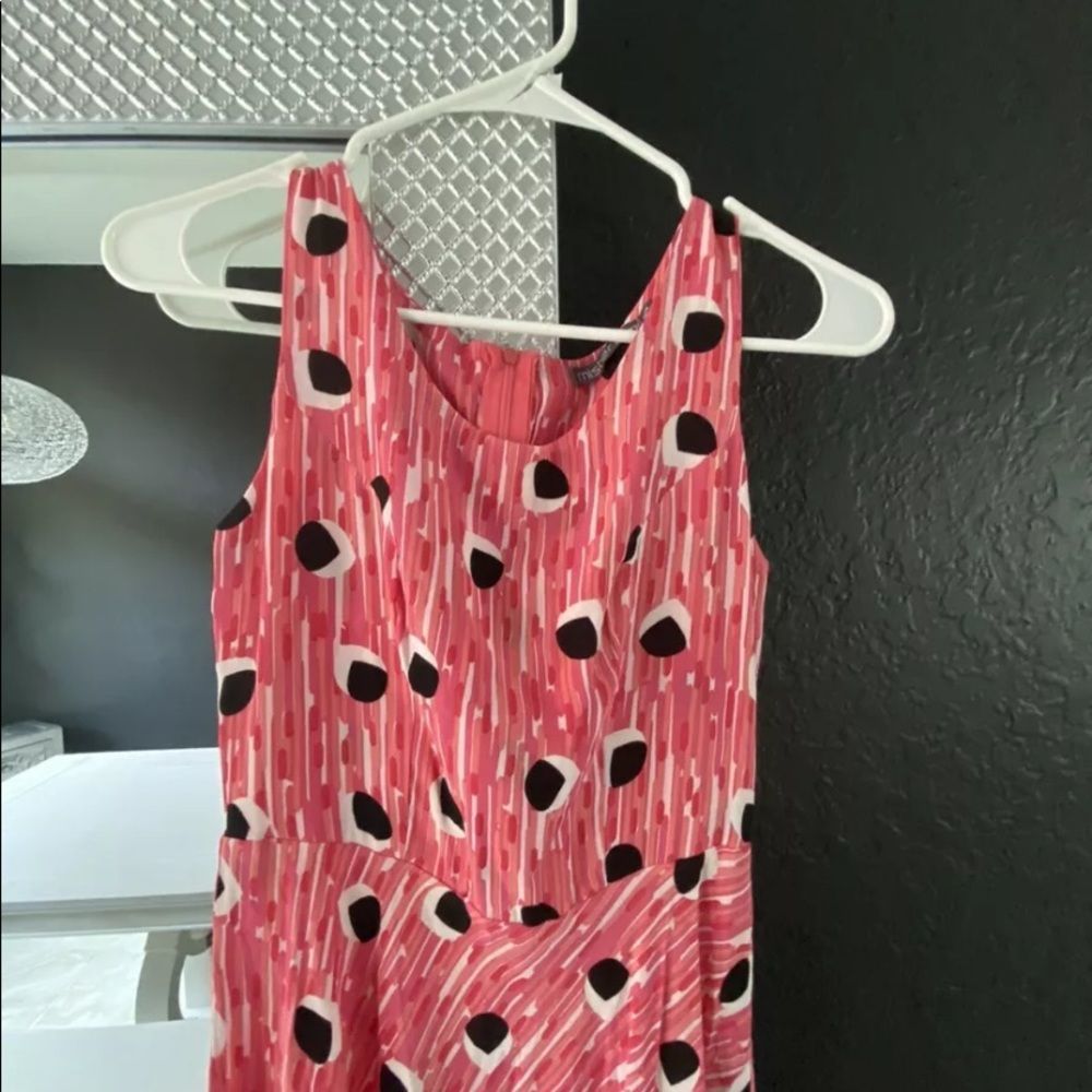 NEW NWOT Anthropologie mister zimi short mini printed sleeveless dress X… - Picture 5 of 12